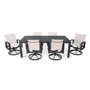 Prescott 7 Piece Black Dining Group - The Great Escape