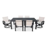 Prescott 7 Piece Black Dining Group - The Great Escape