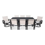 Prescott 9 Piece Black Dining Group - The Great Escape
