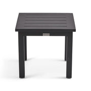 Prescott 22" Square Black End Table - The Great Escape