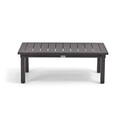 Prescott 24"x44" Rectangle Black Coffee Table - The Great Escape