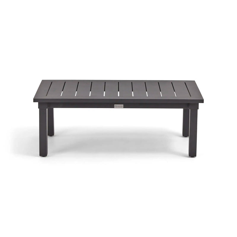 Prescott 24"x44" Rectangle Black Coffee Table - The Great Escape