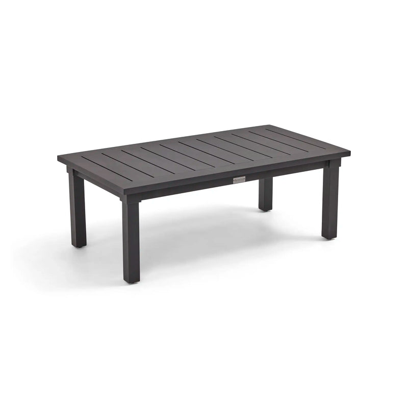 Prescott 24"x44" Rectangle Black Coffee Table - The Great Escape