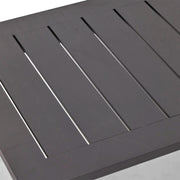 Prescott 24"x44" Rectangle Black Coffee Table - The Great Escape