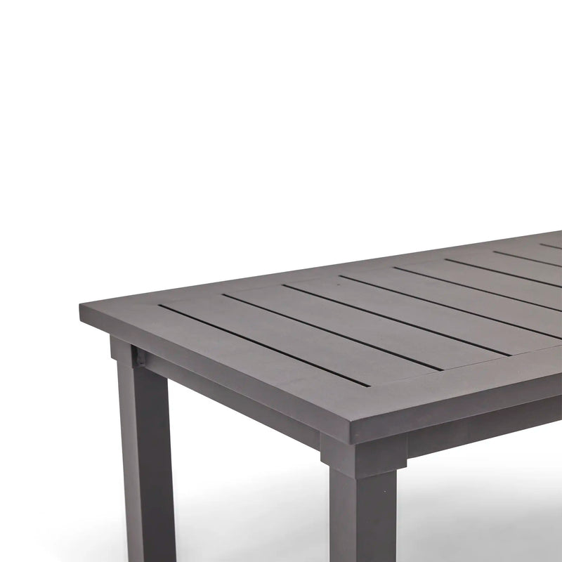 Prescott 24"x44" Rectangle Black Coffee Table - The Great Escape
