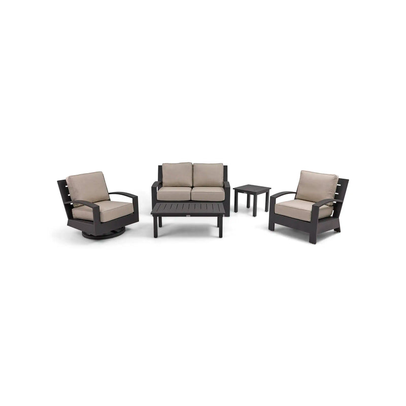 Prescott 5 Piece Loveseat Chat Group - The Great Escape
