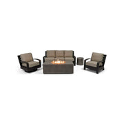 Prescott 5 Piece Sofa Firepit/Chat Group - The Great Escape