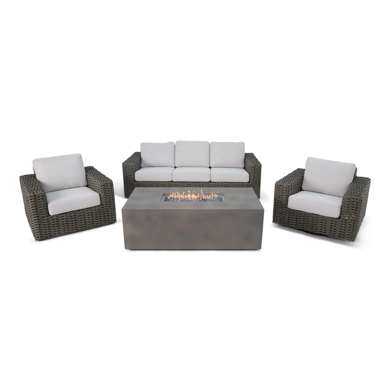 Soho XL 3 Piece Firepit Chat Group - The Great Escape