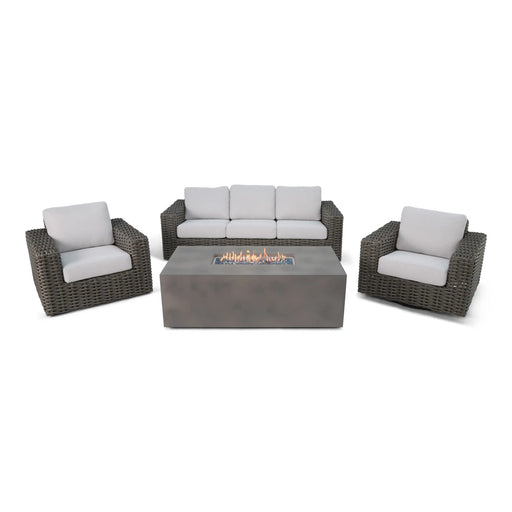 Soho XL 3 Piece Firepit Chat Group - The Great Escape
