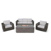 Soho XL 3 Piece Firepit Chat Group - The Great Escape