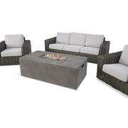 Soho XL 3 Piece Firepit Chat Group - The Great Escape