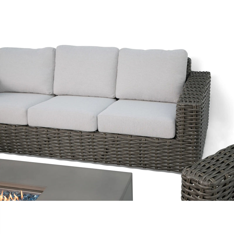 Soho XL 3 Piece Firepit Chat Group - The Great Escape