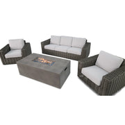 Soho XL 3 Piece Firepit Chat Group - The Great Escape