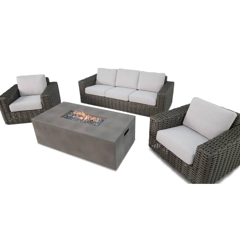 Soho XL 3 Piece Firepit Chat Group - The Great Escape