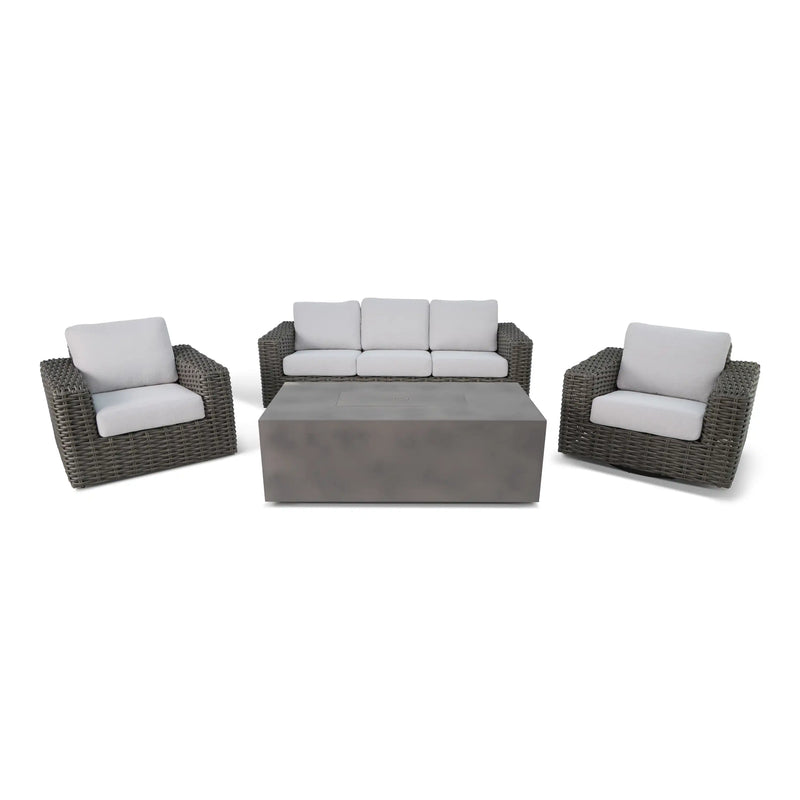 Soho XL 3 Piece Firepit Chat Group - The Great Escape