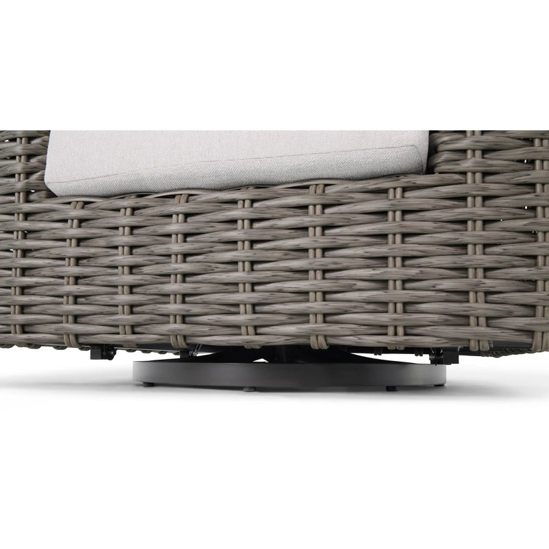 Soho XL 40" Woven Cushioned Swivel Glider - The Great Escape