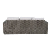 Soho XL 89" Woven Cushioned Sofa - The Great Escape