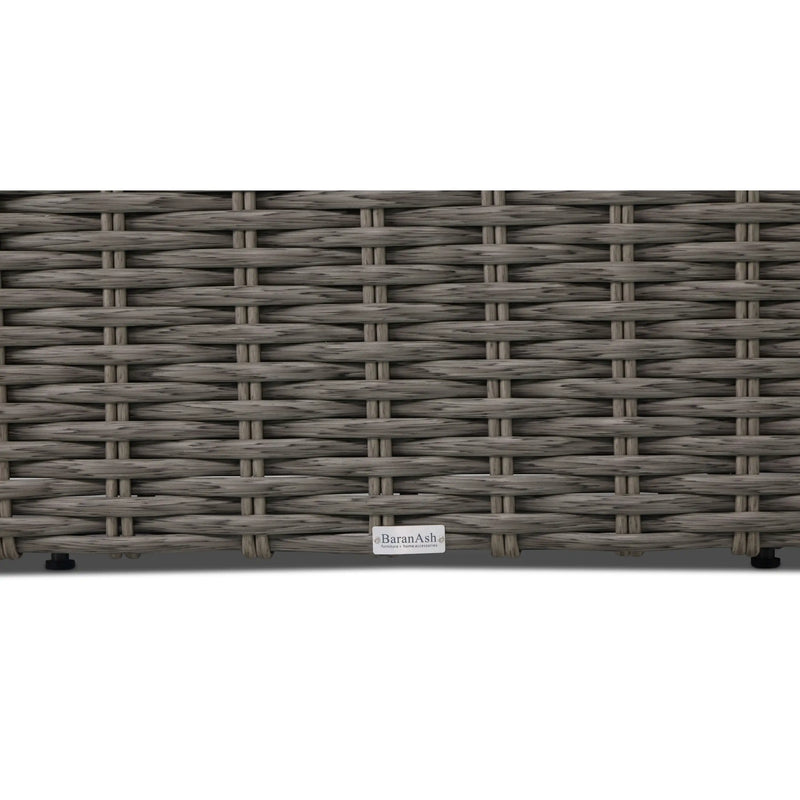 Soho XL 89" Woven Cushioned Sofa - The Great Escape