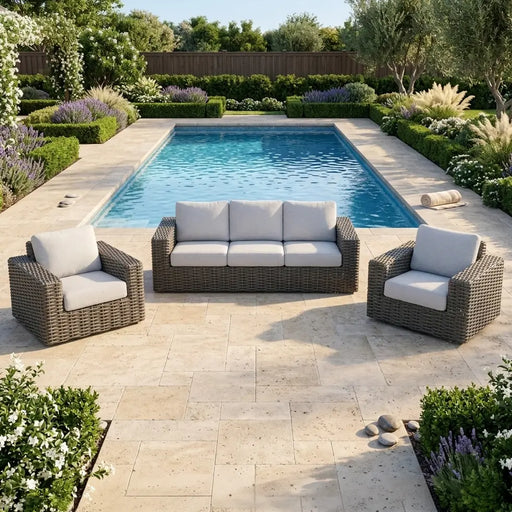 Soho XL Woven 3 Piece Sofa Group - The Great Escape