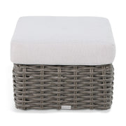 Soho XL Woven Cushioned Ottoman - The Great Escape