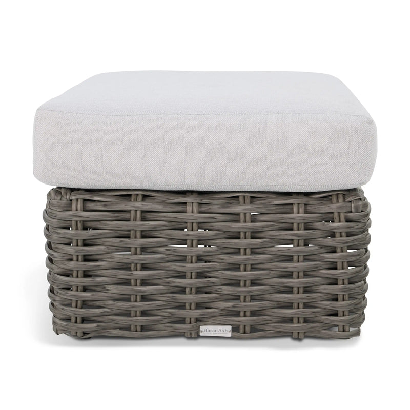 Soho XL Woven Cushioned Ottoman - The Great Escape