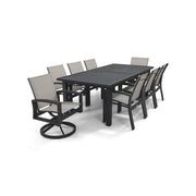 Prescott 9 Piece Black Dining Group - The Great Escape