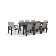 Prescott 9 Piece Black Dining Group - The Great Escape