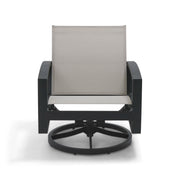 Prescott Sling Swivel Rocker Chat Chair - The Great Escape