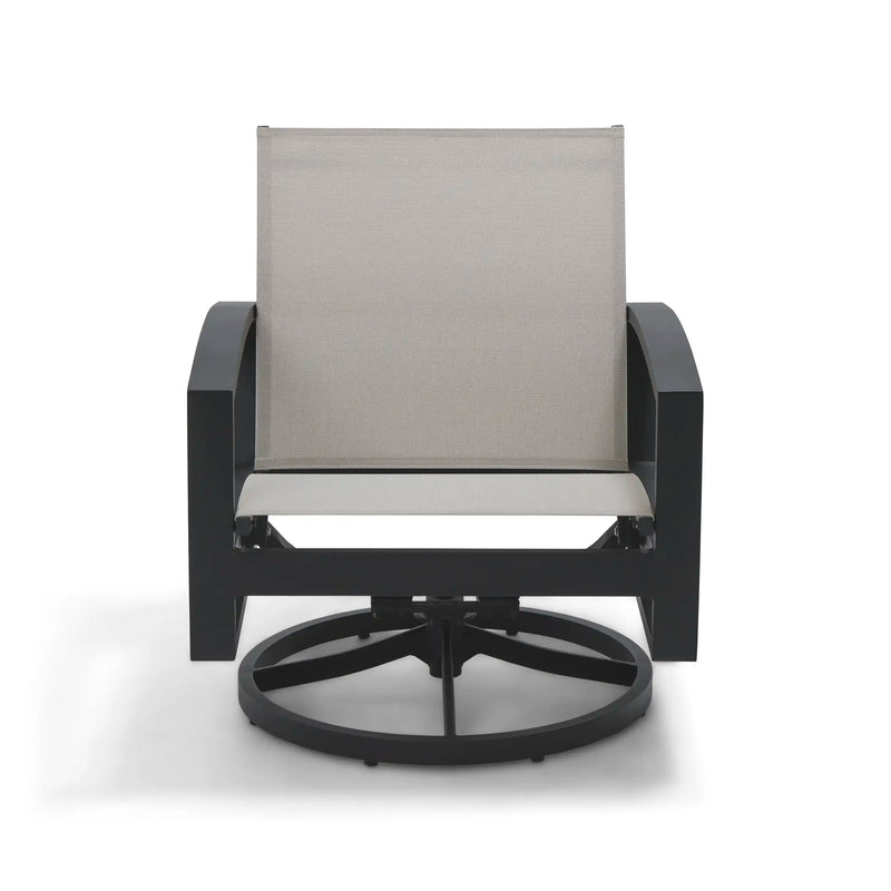 Prescott Sling Swivel Rocker Chat Chair - The Great Escape