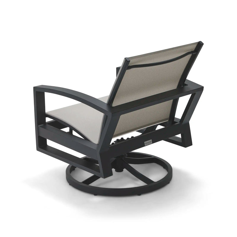 Prescott Sling Swivel Rocker Chat Chair - The Great Escape