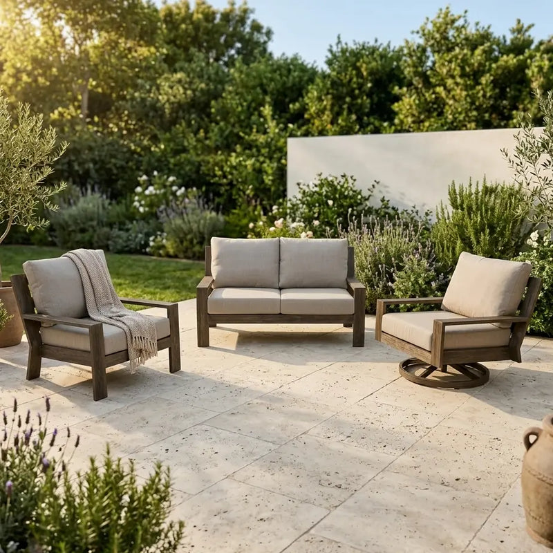 Madison 3 Piece Loveseat Group - The Great Escape