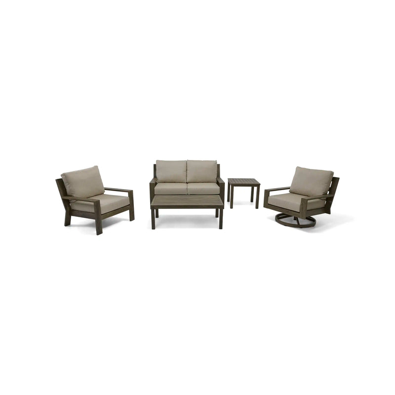 Madison 5 Piece Loveseat Chat Group - The Great Escape