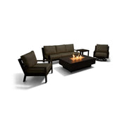 Madison 5 Piece Sofa Firepit Chat Group - The Great Escape
