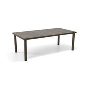 42x84 Inch Rectangle Aluminum Slat Dining Table - The Great Escape