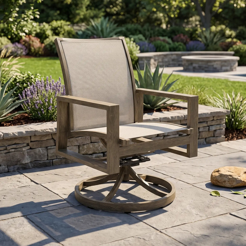 Madison Sling Swivel Rocker - The Great Escape