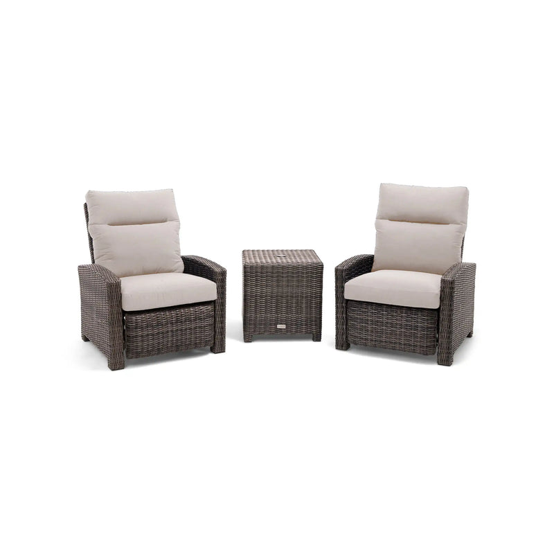 Ellis 3 Piece Recliner Group Dove Acrylic - The Great Escape