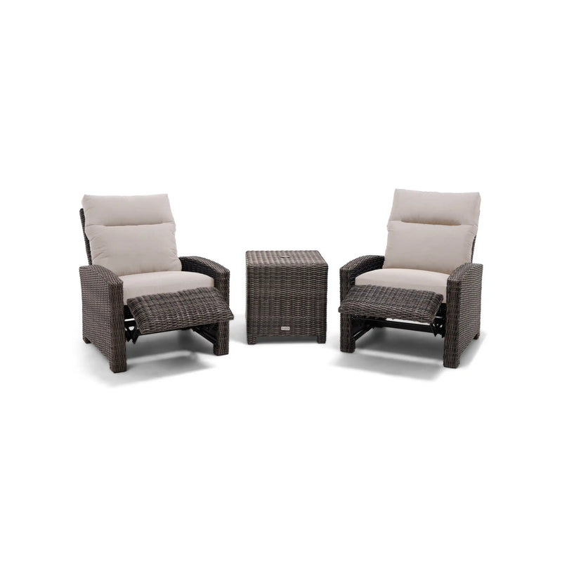 Ellis 3 Piece Recliner Group Dove Acrylic - The Great Escape