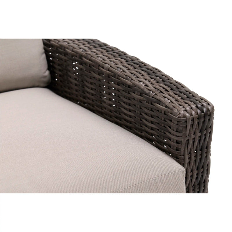 Ellis Reclining High Back Recliner Chair Dove Acrylic - The Great Escape