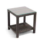 19" Square Woven End Table - The Great Escape