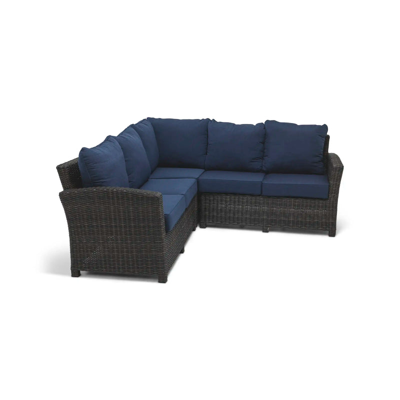 Ellis 3 Piece Sectional Group Indigo Acrylic - The Great Escape