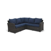 Ellis 3 Piece Sectional Group Indigo Acrylic - The Great Escape