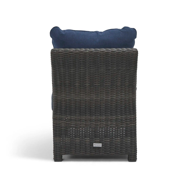 Ellis Armless Section Indigo Acrylic - The Great Escape
