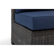 Ellis Armless Section Indigo Acrylic - The Great Escape