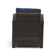 Ellis Indigo Acrylic Lounge Chair - The Great Escape