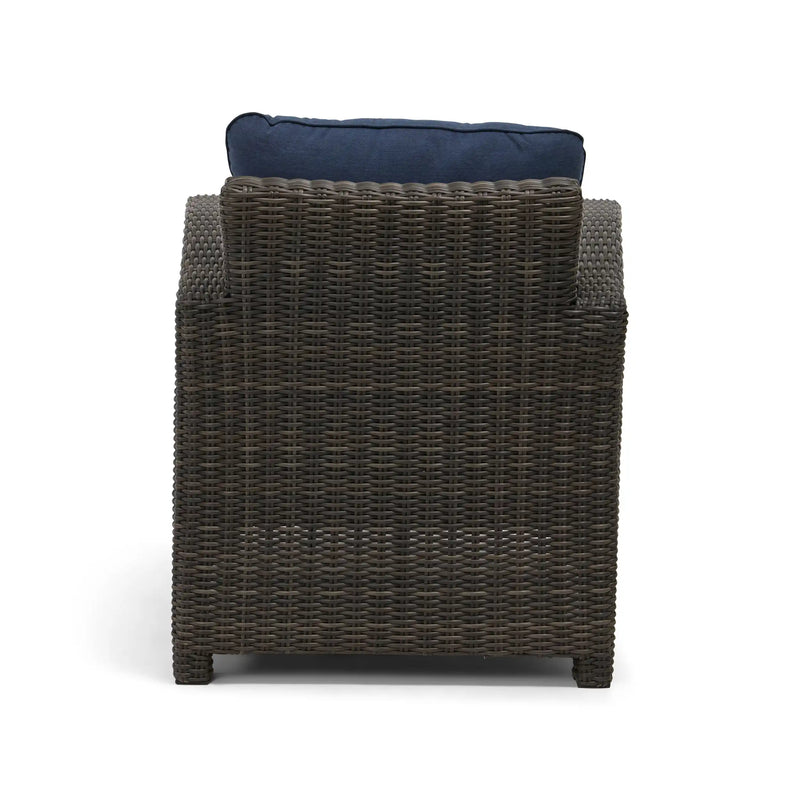 Ellis Indigo Acrylic Lounge Chair - The Great Escape