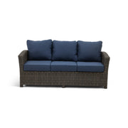 Ellis Indigo Acrylic Sofa - The Great Escape
