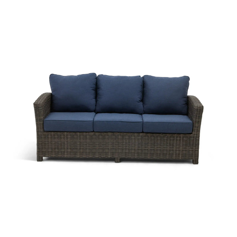 Ellis Indigo Acrylic Sofa - The Great Escape
