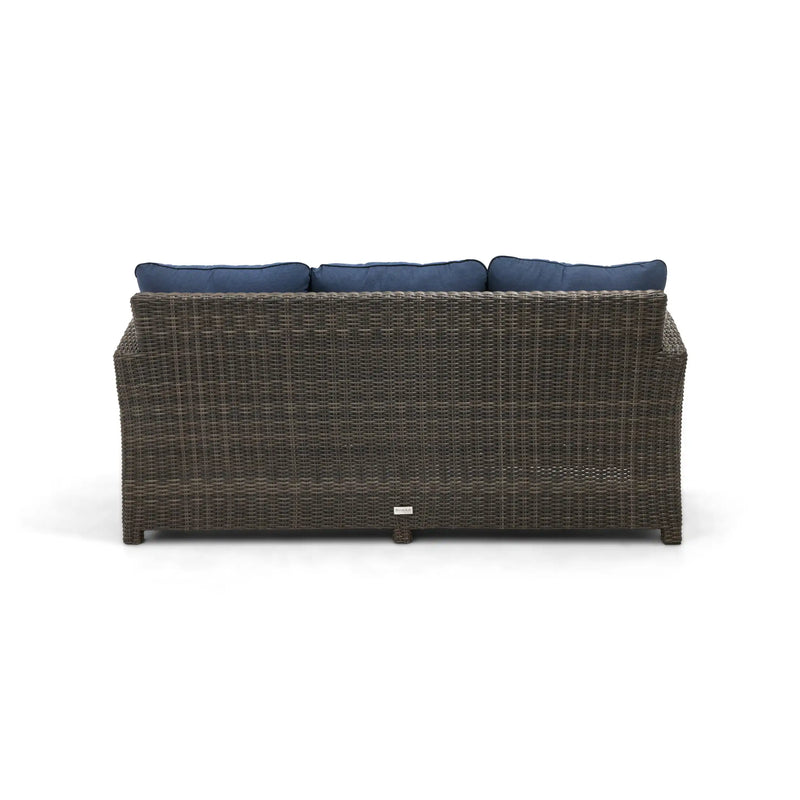 Ellis Indigo Acrylic Sofa - The Great Escape