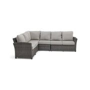 Ellis 4 Piece Sectional Group Dove Acrylic - The Great Escape