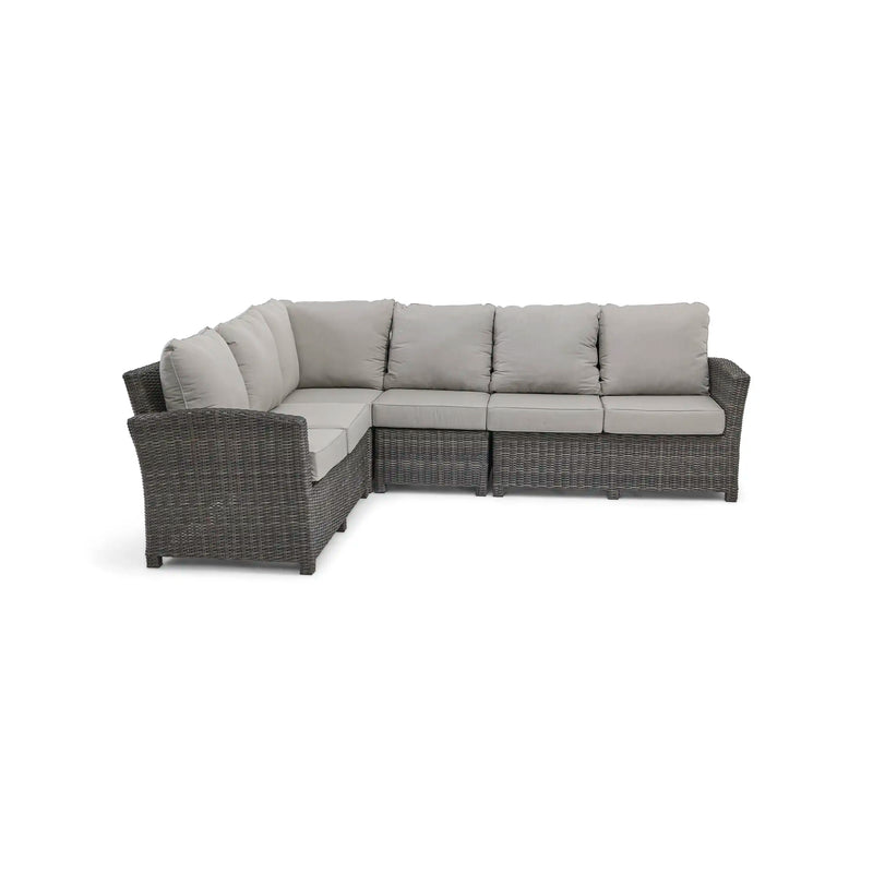 Ellis 4 Piece Sectional Group Dove Acrylic - The Great Escape